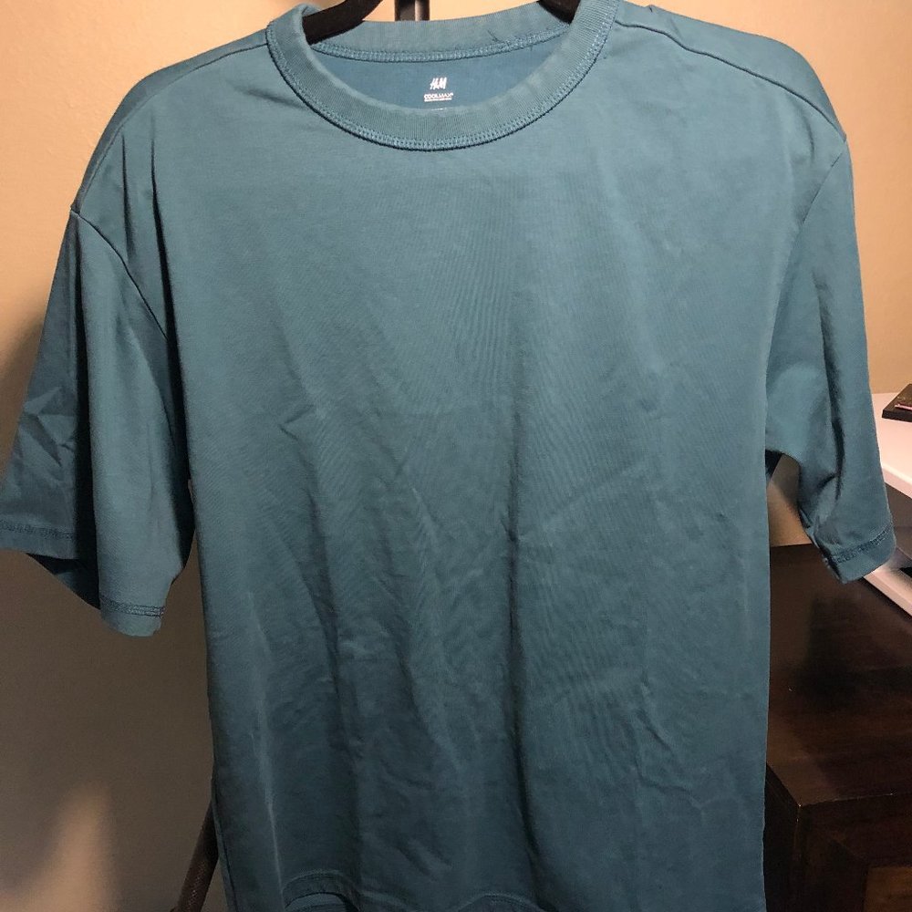 H&M Blue CoolMax Shirt